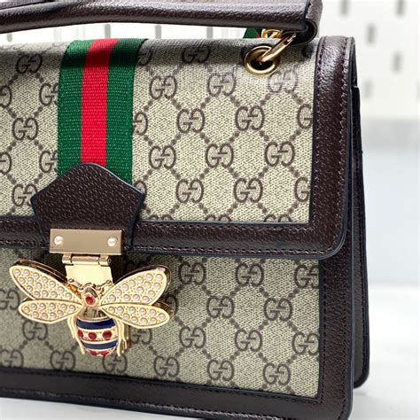 fake gucci bee purse|gucci purse with bee clasp.